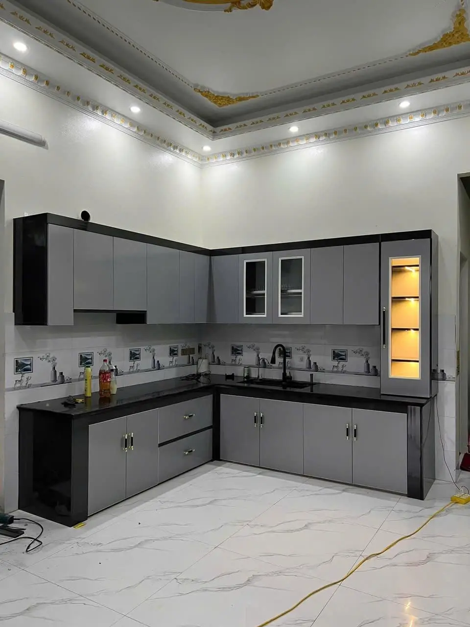 Tủ bếp nhựa NĐ HOME – công trình thực tế – ảnh 3
